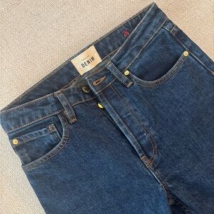 Sezane Brut Sexy Dark Blue Jeans
